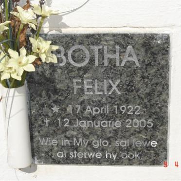 BOTHA Felix 1922-2005