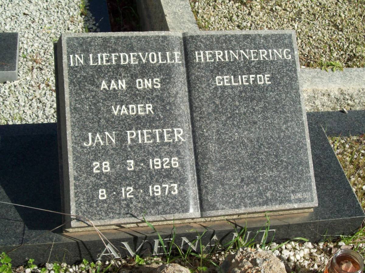 AVENANT Jan Pieter 1926-1973