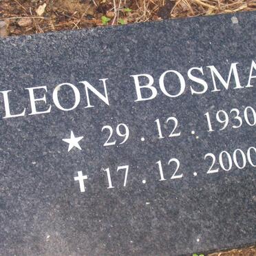 BOSMAN Leon 1930-2000