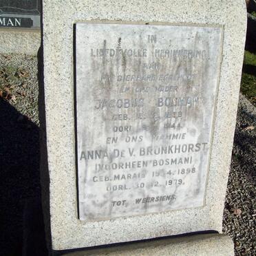 BOSMAN :: BRONKHORST :: MARAIS