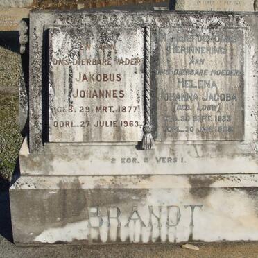 BRANDT Jakobus Johannes 1877-1963  &amp; Helena Johanna Jacoba LOUW 1883-1938_1