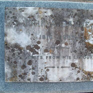 BAILIE John A. 1816-1883