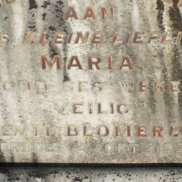 BLOMMERUS Maria 1935-1935