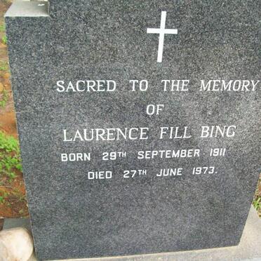 BING Laurence Fill 1911-1973