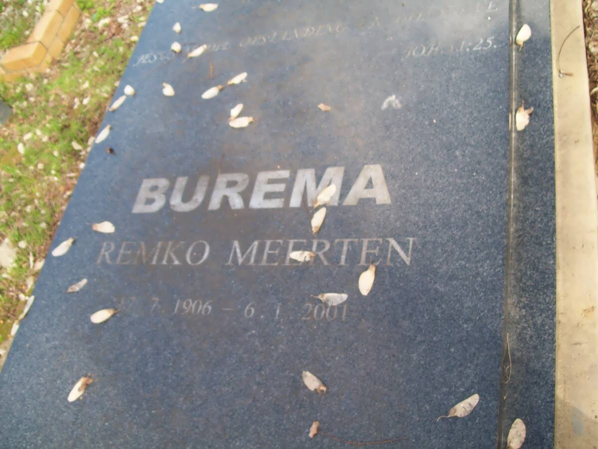 BUREMA Remko Meerten 1906-2001