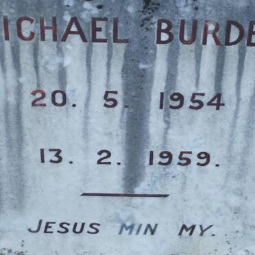 BURDEN Michael 1954-1959