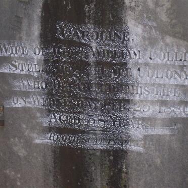 COLLINS Caroline -1880