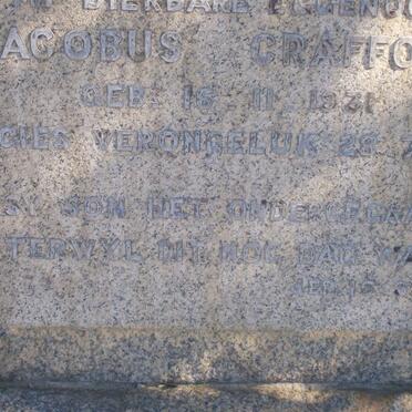 CRAFFORD Jacobus 1931-195?