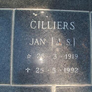 CILLIERS J.S. 1919-1992 :: CILLIERS M.E. 1922-1992 :: BADENHORST Francois van der Merwe 1924-1991_2
