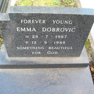 DOBROVIC Emma 1987-1988