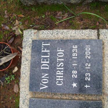 DELFT Christof, von 1936-2001