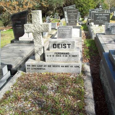 DEIST Ferdinand 1944-1997