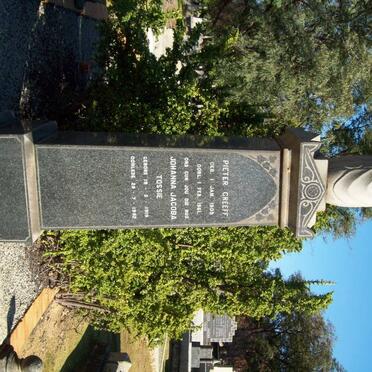 GREEFF Pieter 1909-1961 &amp; Johanna Jacoba 1919-1992 :: GREEFF Catharina Susanna Johanna Jacoba 1904-1946