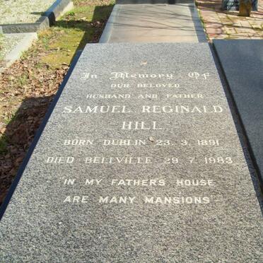 HILL Samuel Reginald 1891-1983