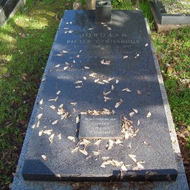 JORDAAN Pieter Gerhardus 1913-1987 :: JORDAAN Gerhard 1945-1997