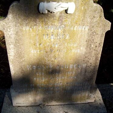 JOUBERT Maria 190?-190? :: JOUBERT Koosie 1907-1910