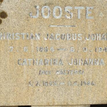 JOOSTE vanne