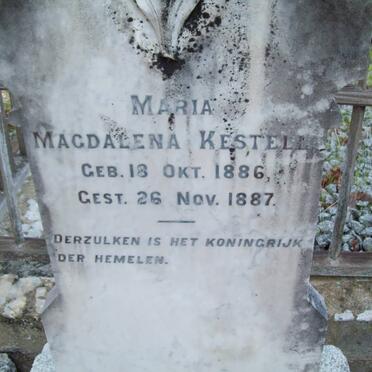 KESTELL Maria Magdalena 1886-1887