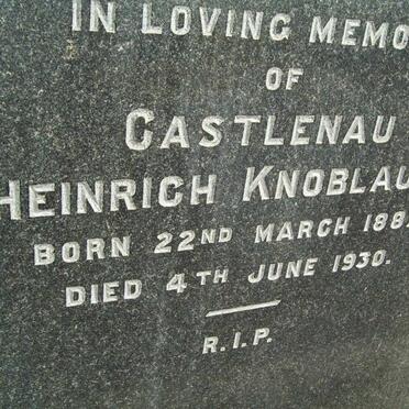 KNOBLAUCH family