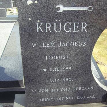 KRüGER Willem Jacobus 1955-1980