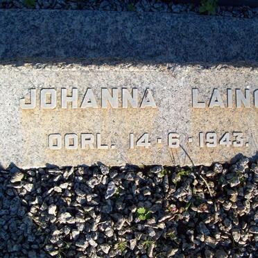 LAING Johanna -1943