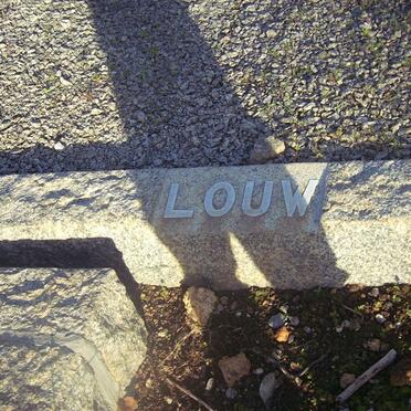 LOUW Pieter Johannes 1896-1956 &amp; Louisa M. 1901-1981