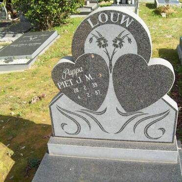 LOUW Piet J.M. 1939-1997