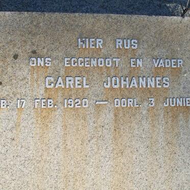 LIEBENBERG Carel Johannes 1920-1959_2