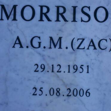 MORRISON A.G.M. 1951-2006