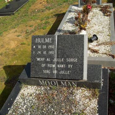 MOOLMAN Hulme 1950-1997