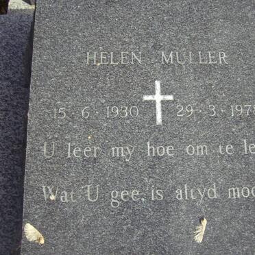 MULLER Helen 1930-1978