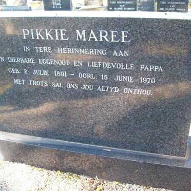MAREE Pikkie 1891-1970