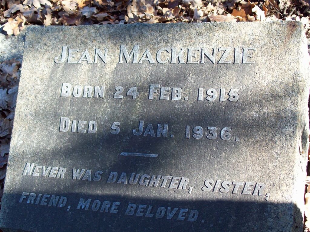 MACKENZIE Jean 1915-1936