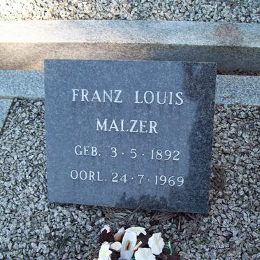 MALZER Franz Louis 1892-1969