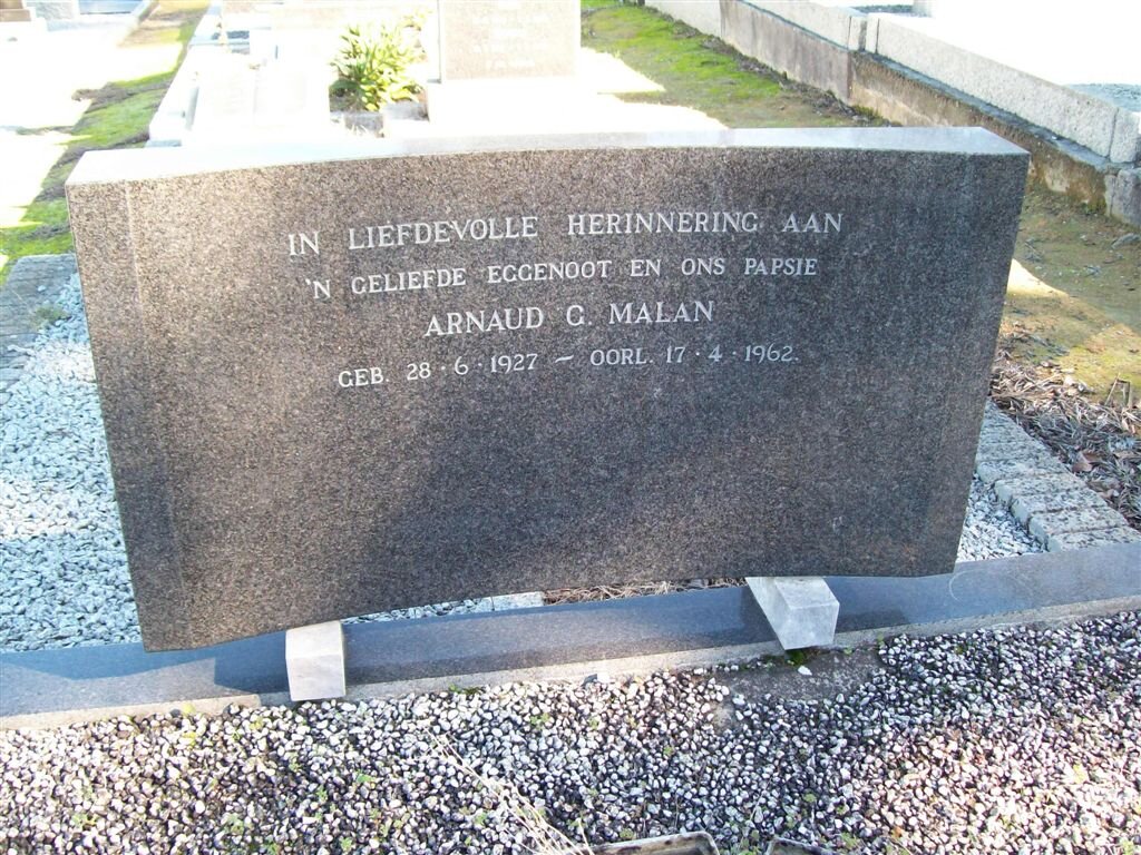 MALAN Arnaud 1927-1962