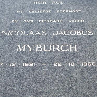 MYBURGH Nicolaas Jacobus 1891-1966 &amp; Hendrika Alberdina NYENHUIS 1901-1980_2