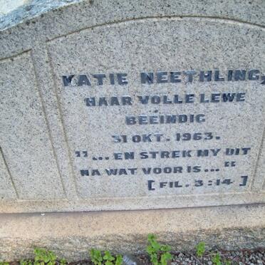 NEETHLING Katie -1963