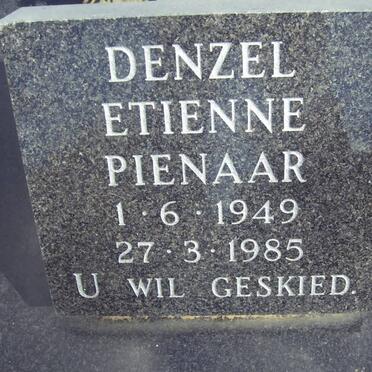 PIENAAR Denzel Etienne 1949-1985