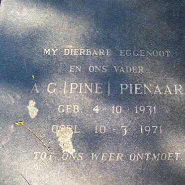 PIENAAR A.G. 1931-1971