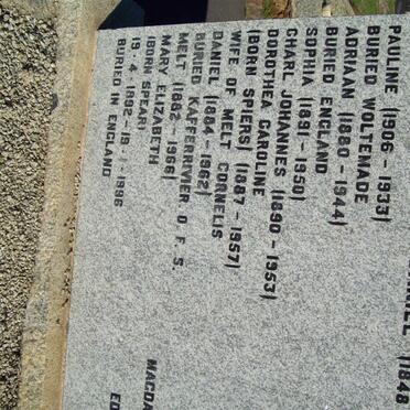 PLESSIS Daniel, du 1848-1926 &amp; Sophia VAN SCHOOR 1960-1934_2