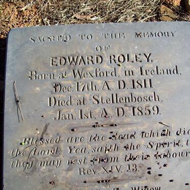 ROLEY Edward 1811-1859