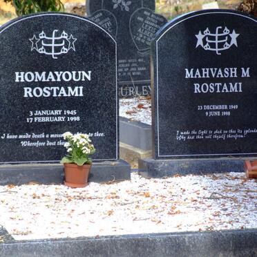 ROSTAMI Homayoun 1945-1998 &amp; Mahvash M. 1949-1998