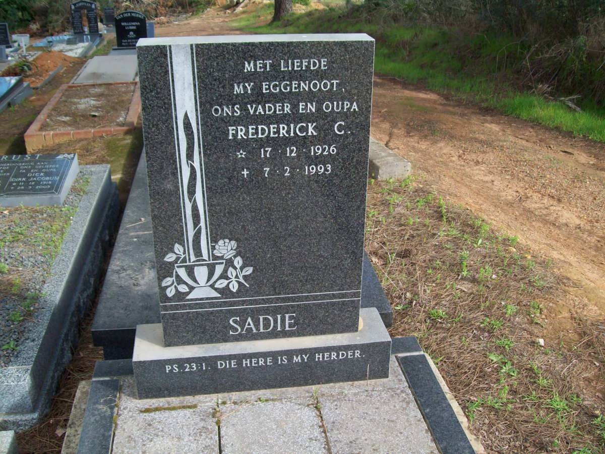 SADIE Frederick C. 1926-1993