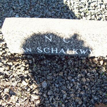 SCHALKWYK, van :: BENSON