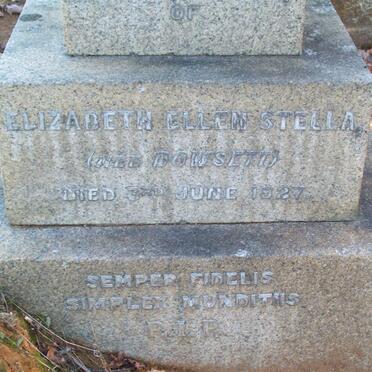 STELLA Elizabeth Ellen nee BOWSETT -1927