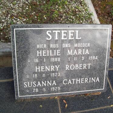 STEEL Henry Robert 1923- &amp; Susanna Catherina 1929- :: STEEL Heilie Maria 1888-1984