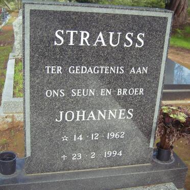 STRAUSS Johannes 1962-1994