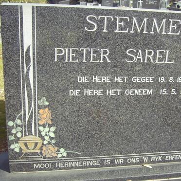 STEMMET Pieter Sarel A.P. 1919-1979