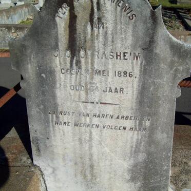 STRASHEIM J.G. -1886