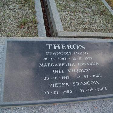 THERON Francois Hugo 1907-1979 &amp; Margaretha Johanna VILJOEN 1919-2007 :: THERON Pieter Francois 1950-2005